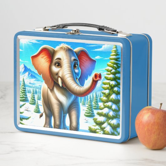 Lunch Box Eléphant (En situation)