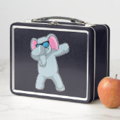 Lunch Box Elephant à Hip hop Dance Dab (En situation)