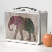Lunch Box Eléphant asiatique tribal zen (En situation)