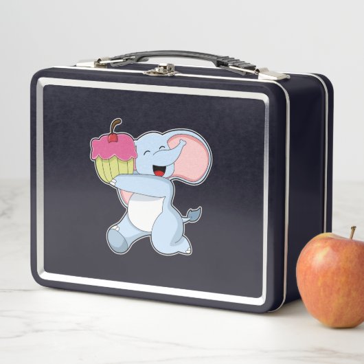 Lunch Box Eléphant au gâteau (En situation)