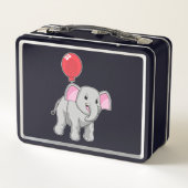Lunch Box Eléphant avec ballon (Dos)