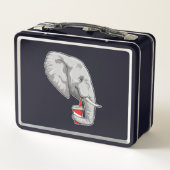 Lunch Box Eléphant avec boisson (Dos)