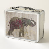 Lunch Box Éléphant de tribal de zen (Dos)