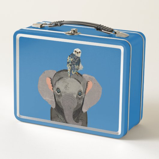LUNCH BOX ÉLÉPHANT & FAUCON (Devant)