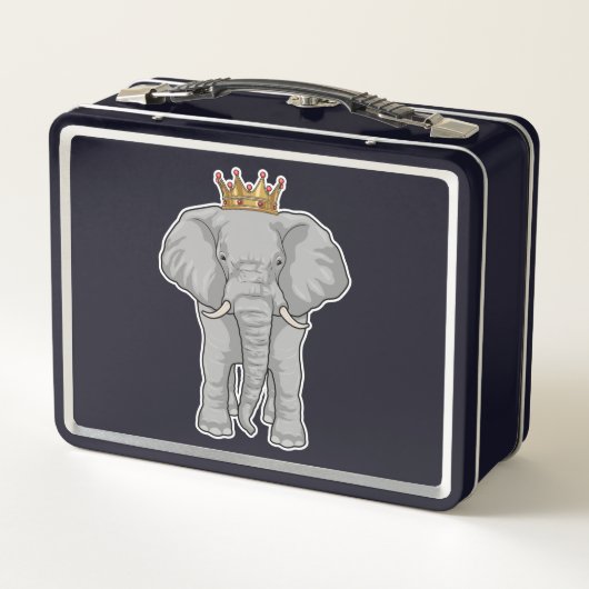 Lunch Box Elephant King Crown (Dos)