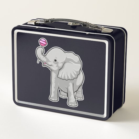 Lunch Box Eléphant Lollipop (Dos)