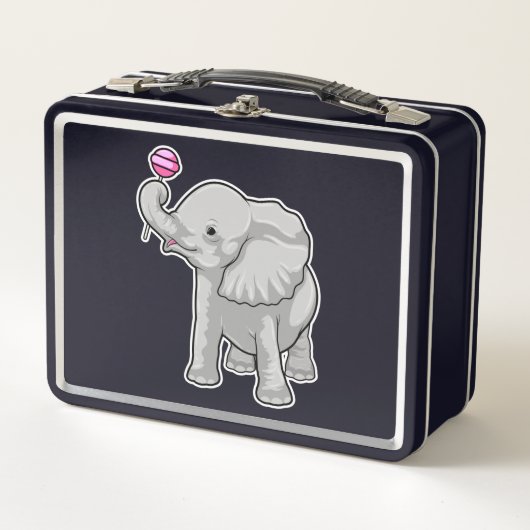 Lunch Box Eléphant Lollipop (Devant)