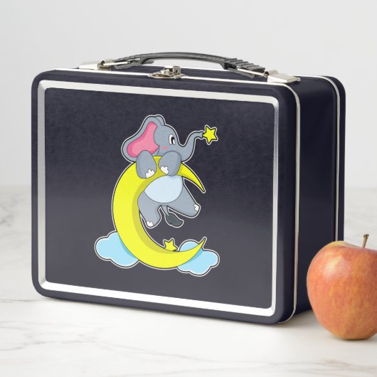 Lunch Box Eléphant sur les nuages (En situation)