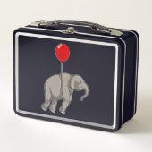 Lunch Box Elephant with Balloon (Devant)