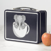 Lunch Box Elephant with Cup (En situation)