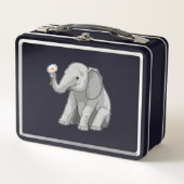 Lunch Box Elephant with Flower (Devant)
