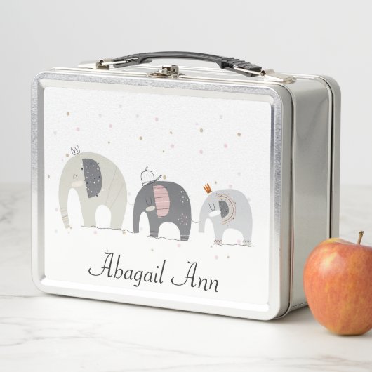 Lunch Box Eléphants (En situation)