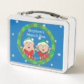 Lunch Box Elfes de Noël Cheveux blond (Devant)