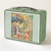 Lunch Box Elle Est Perdue Parmi Ses Fleurs (Devant)