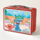 Lunch Box Elmo & Grover | Scène Zoo (Devant)