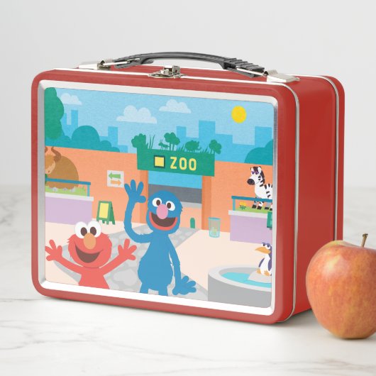 Lunch Box Elmo & Grover | Scène Zoo (En situation)