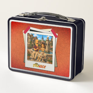 Lunch Box Elzas Kek en Ina - Geschenk met kurkeffe