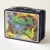 Lunch Box Emerald Cosmic Dragon (Dos)