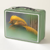 Lunch Box Émergent du vert : faisan d'or (Dos)