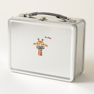 Lunch Box emoji insulter le visage de girafe en colère