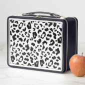 Lunch Box Empreinte de léopard personnalisable (En situation)