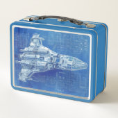 Lunch Box Empreinte spatiale (Dos)