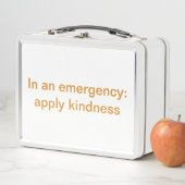 Lunch Box En cas d'urgence : appliquez la gentillesse (En situation)
