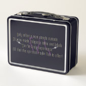 Lunch Box En dehors de la religion (Dos)