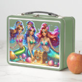 Lunch box en métal (En situation)