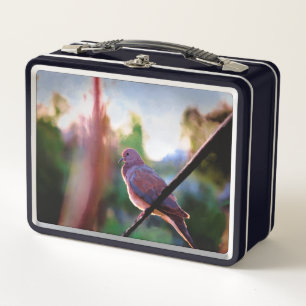 Lunch box en métal Morning Dove Conception cla