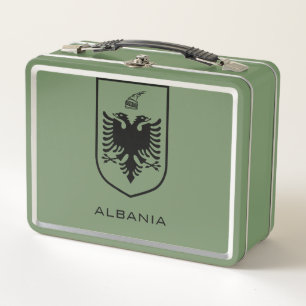 Lunch Box Encre de patrimoine du blason national albanais