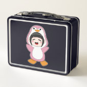 Lunch Box Enfant avec costume de pingouin (Dos)