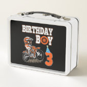 Lunch Box Enfant de 3 ans - Enfant d'anniversaire - Vélo de (Dos)