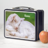 Lunch Box Enfant de chèvre de bébé endormi (En situation)
