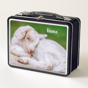 Lunch Box Enfant de chèvre de bébé endormi