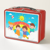 Lunch Box Enfants heureux (Devant)
