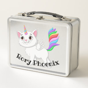 Lunch Box Enfants Kitty Unicorn Pegasus Lunbox