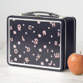 Lunch Box Enfants mignons ABC Alphabet flower Enfants B2S (En situation)