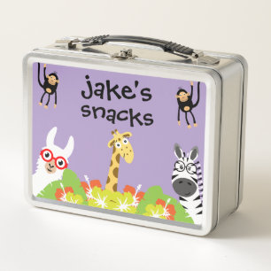 Lunch Box Enfants Safari Alimentation préscolaire