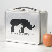 Lunch Box Enregistrer le Rhino (En situation)