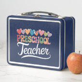 Lunch Box Enseignant Préscolaire Premier Jour Super Retour À (En situation)