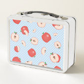 Lunch Box Enseignants des pommes et des points personnalisés (Dos)
