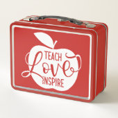 Lunch Box Enseignez l'amour inspirent (Dos)