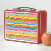 Lunch Box Ensemble Motif des yeux (En situation)