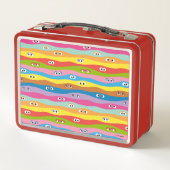 Lunch Box Ensemble Motif des yeux (Dos)