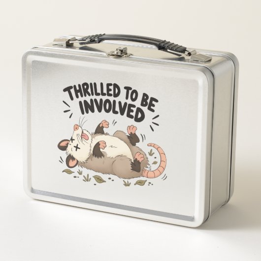 Lunch Box Enthousiaste d'être impliqué (Devant)