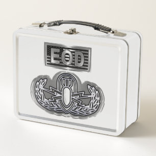 Lunch Box “EOD de base” avec drapeau américain personnalisé