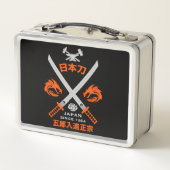 Lunch Box Épée japonaise Katana (Dos)