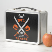 Lunch Box Épée japonaise Katana (En situation)