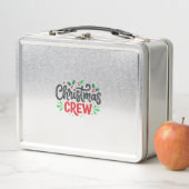 Lunch Box Équipage de Noël Fête festive (En situation)